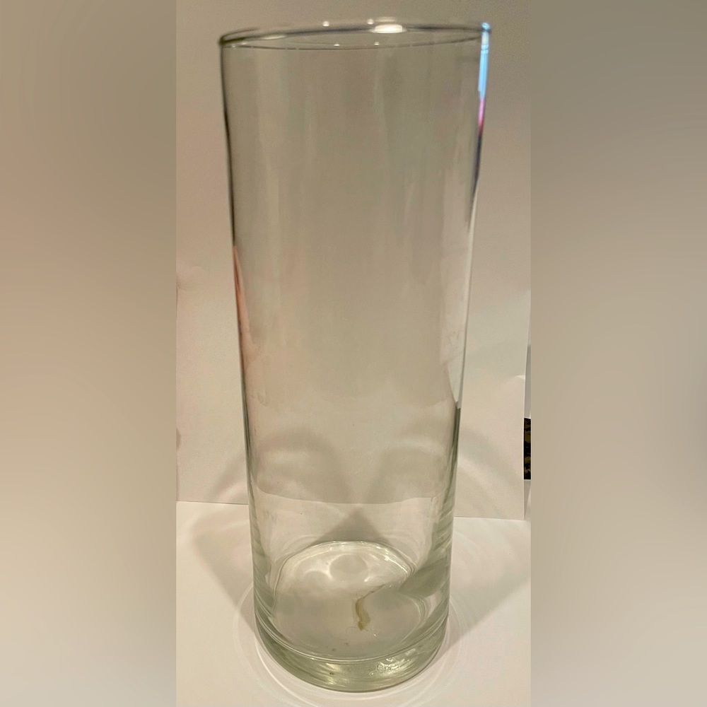 Glass Column Vase